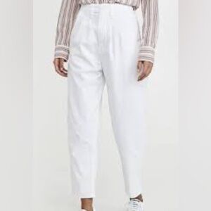 Elegant White Women's Pants